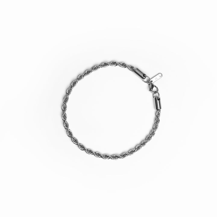 Rope Chain Bracelet - Silver