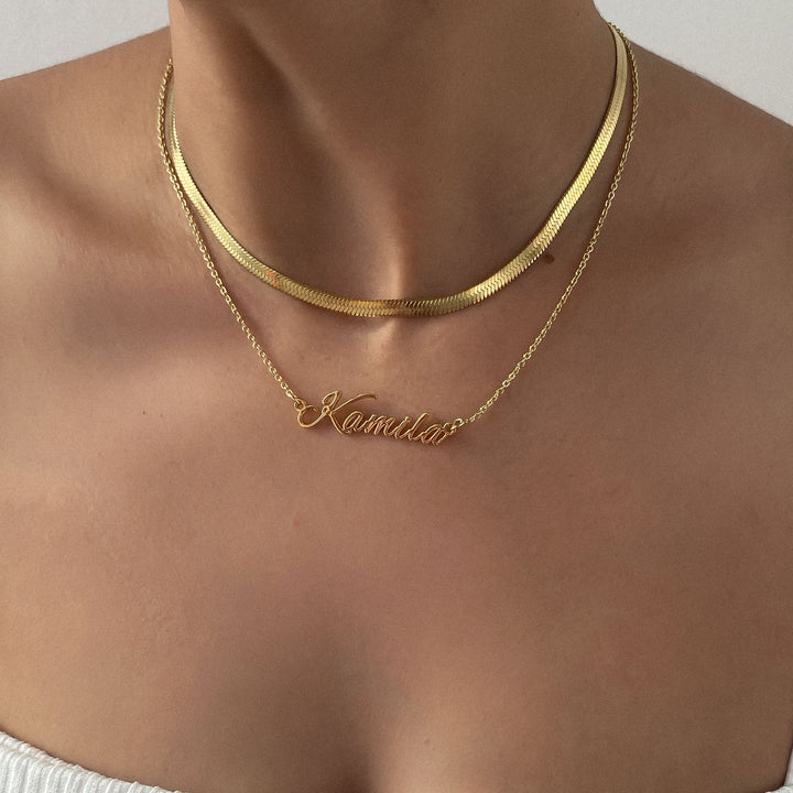 Herringbone Necklace