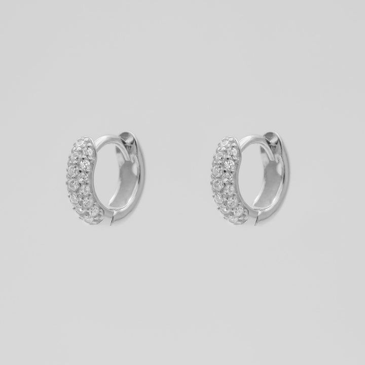 Lori CZ Huggie Earrings